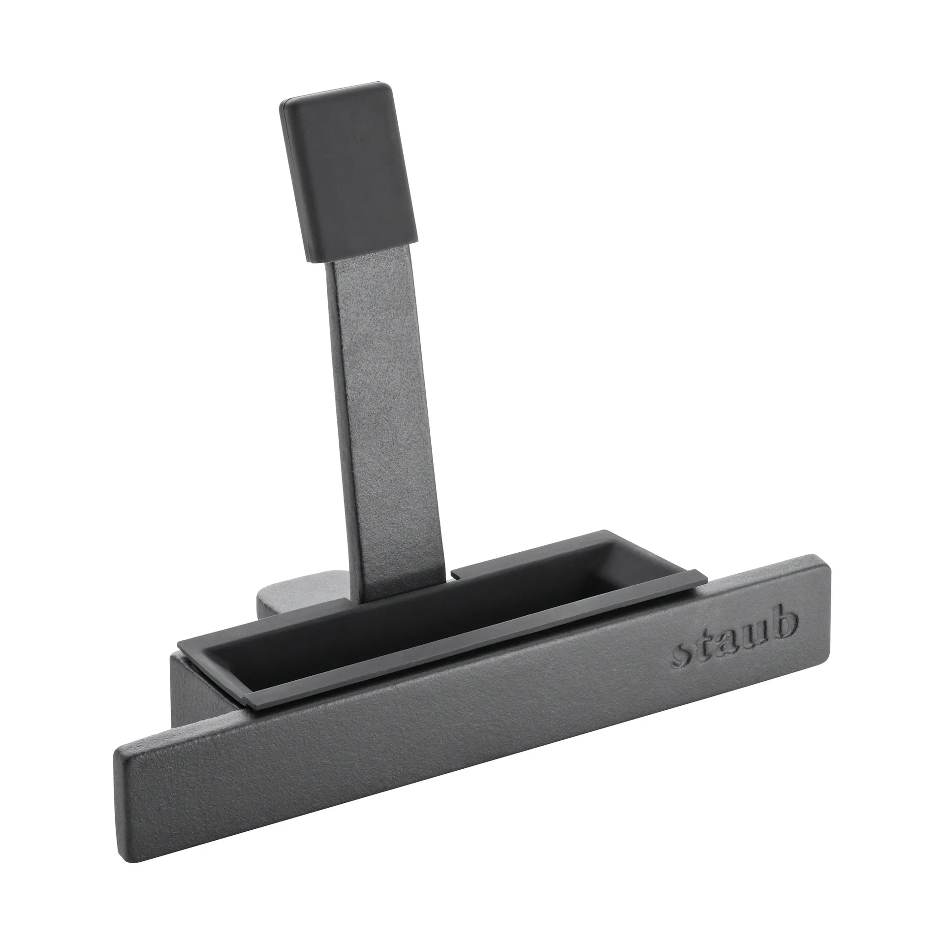 Staub lågholder støbejern-silikon, Sort STAUB