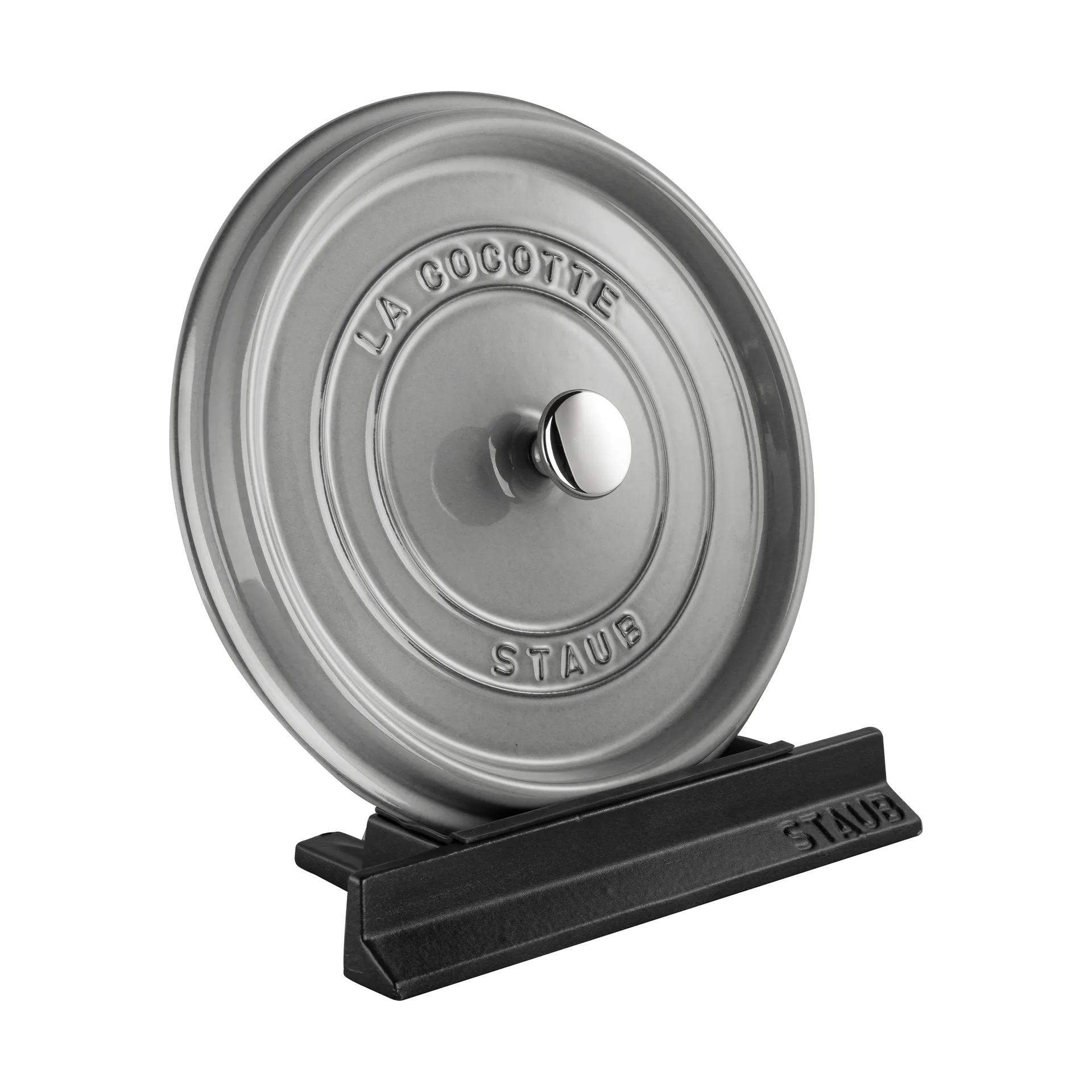 Staub lågholder støbejern-silikon, Sort STAUB