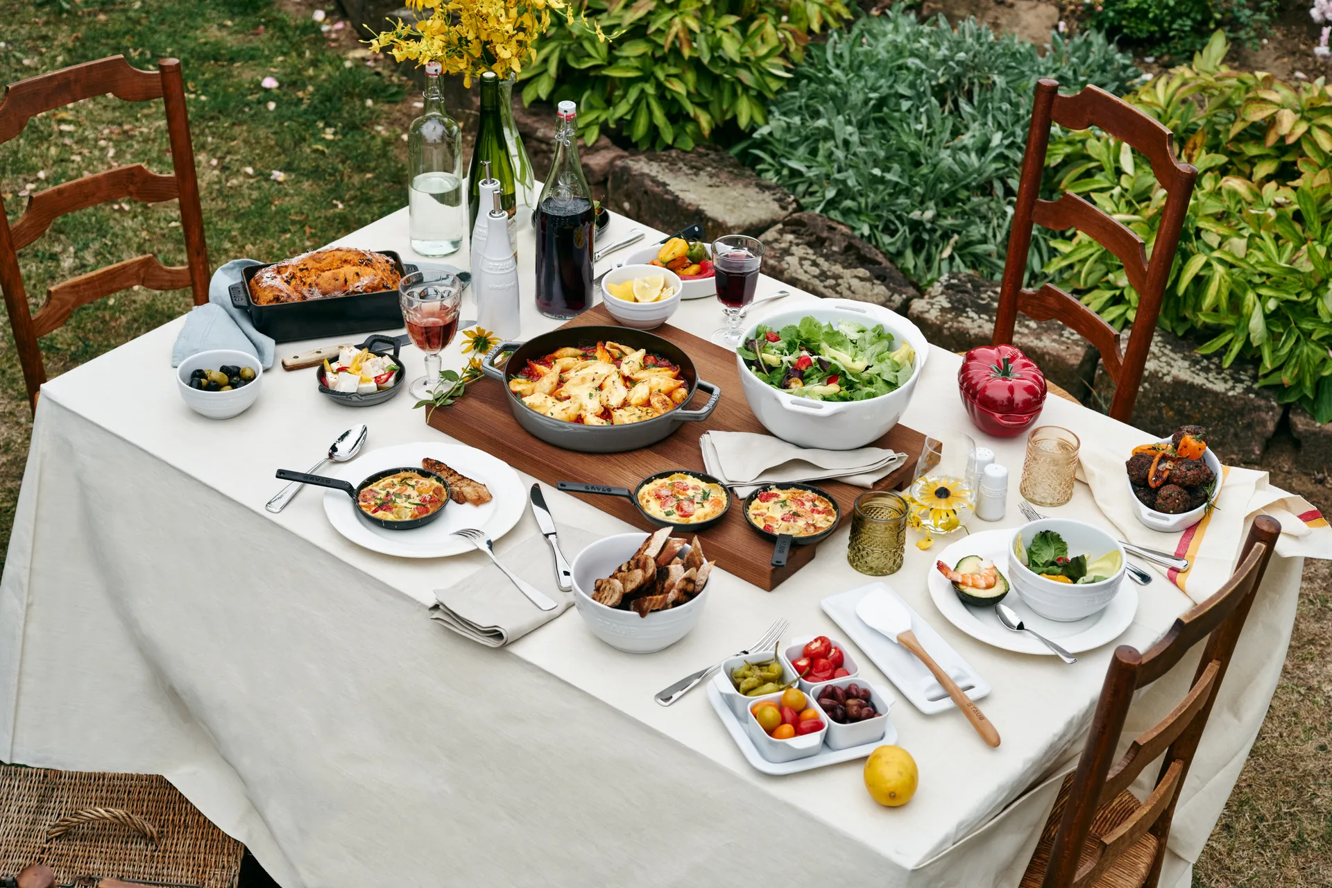 Staub mini stegepande støbejern 0,15 L, Sort STAUB