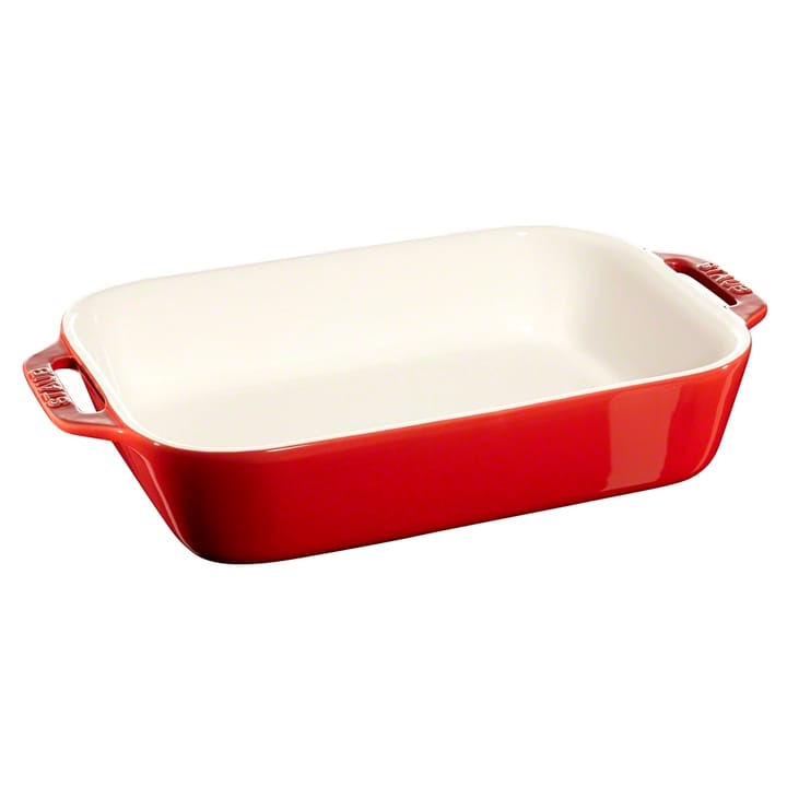 Staub rektangulær ovnform 27 x 20 cm - Rød - STAUB