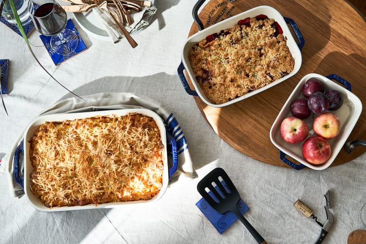 Staub rektangulær ovnform 34 x 24 cm, Blå STAUB