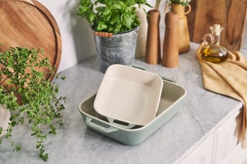 Staub rektangulær støbejern ovnfast fadsæt 2 dele - Eukalyptus - STAUB