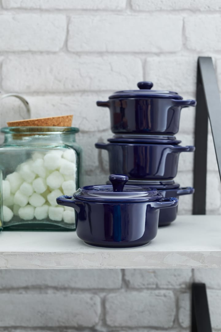 Staub rund minigryde 0,2 l, Blå STAUB