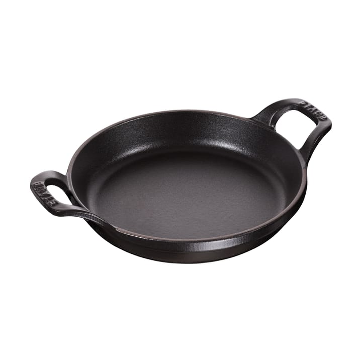 Staub rund ovnfast form støbejern Ø16 cm - Sort - STAUB
