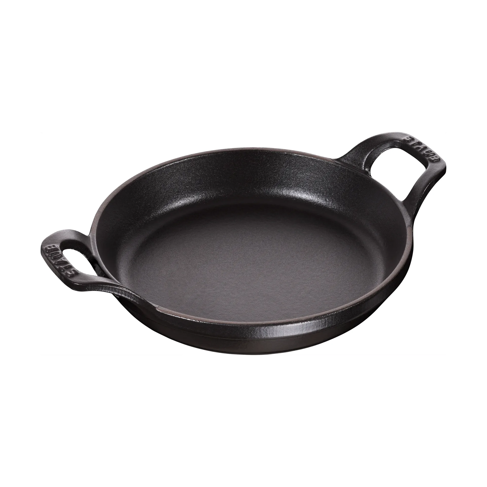 Staub rund ovnfast form støbejern Ø20 cm, Sort STAUB