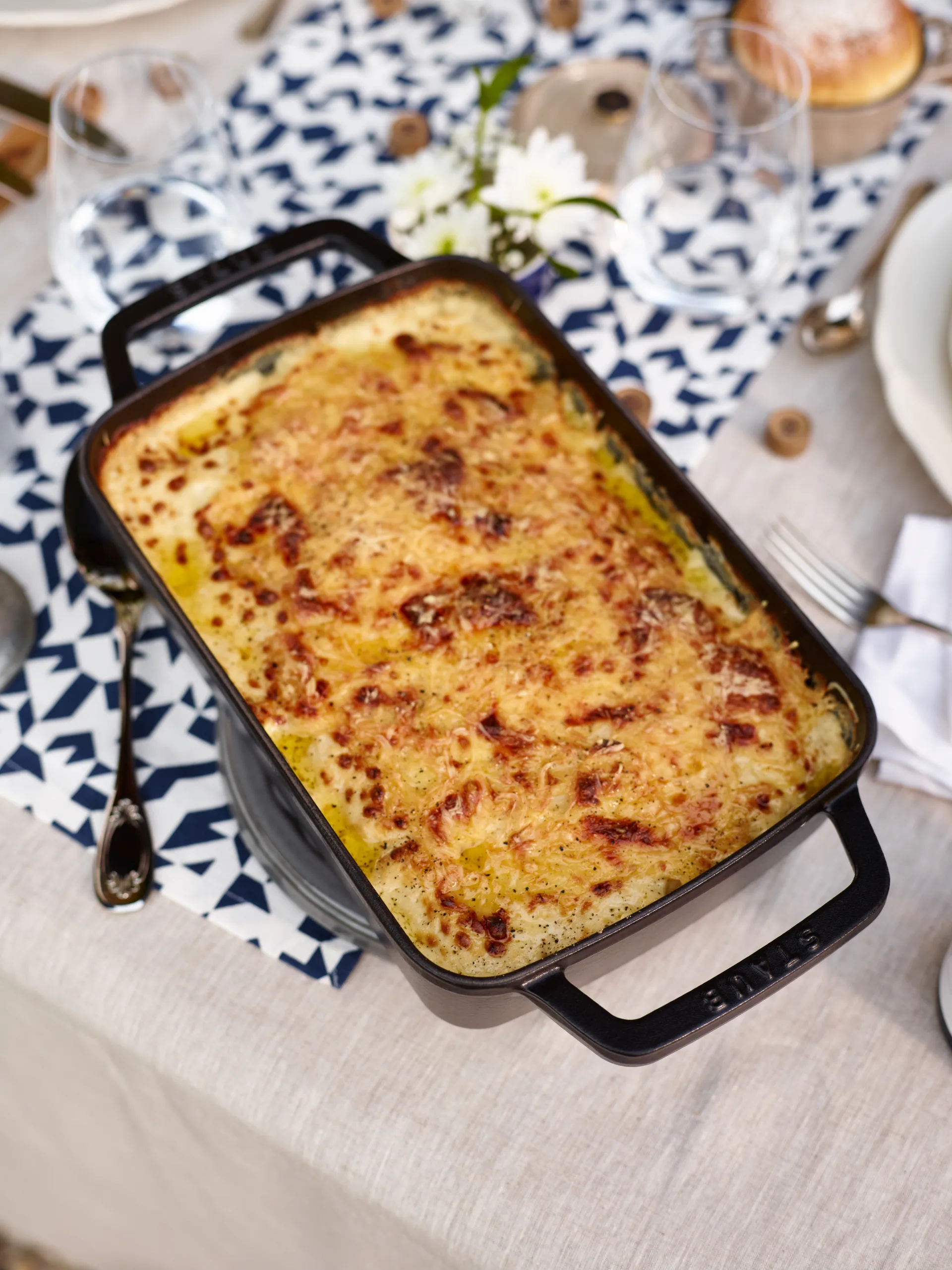 Staub Specialities ovnfast form 30x20 cm, Grafitgrå STAUB