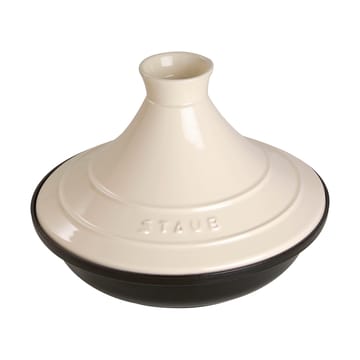 Staub Tagine støbejern sort-beige - 28 cm - STAUB