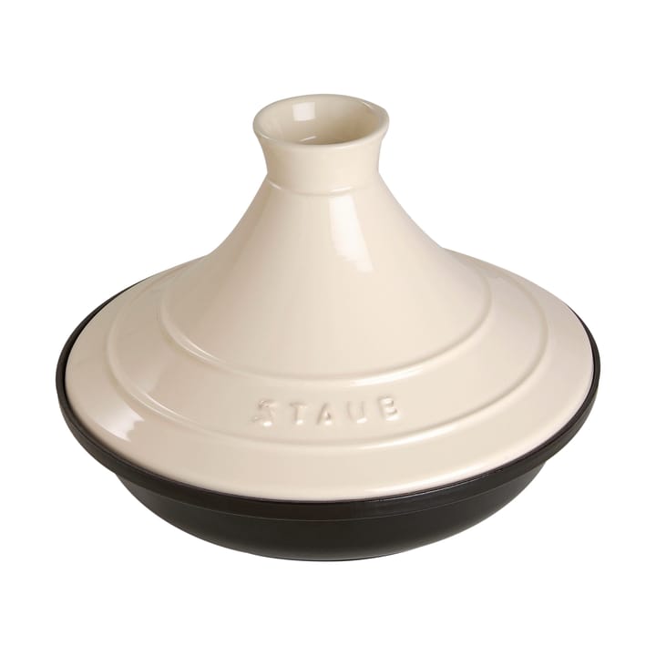 Staub Tagine støbejern sort-beige, 28 cm STAUB