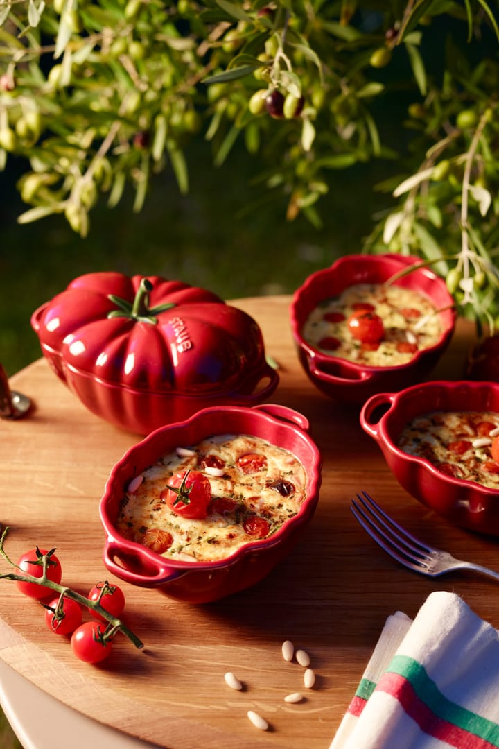 Staub tomatgryde i stentøj 0,5 l, Rød STAUB