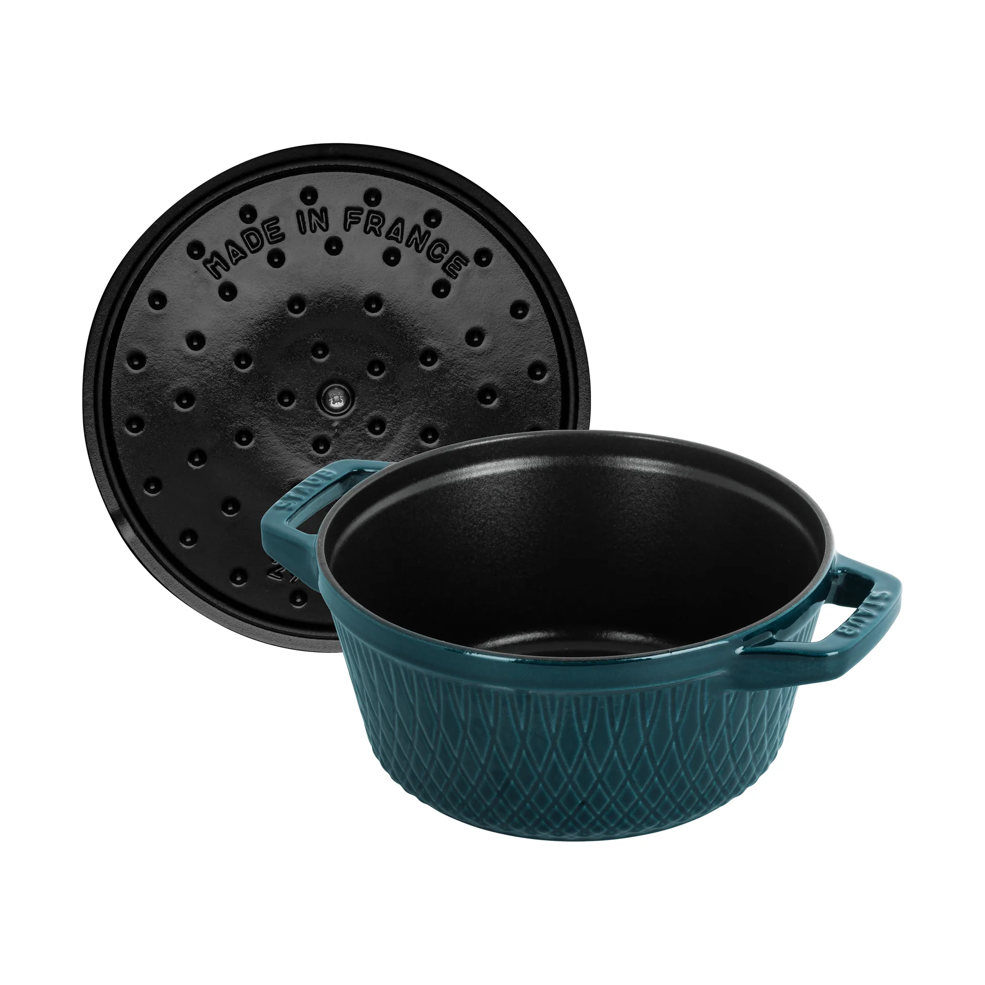 Staub Twister La Cocotte gryde 4 L, La Mer STAUB