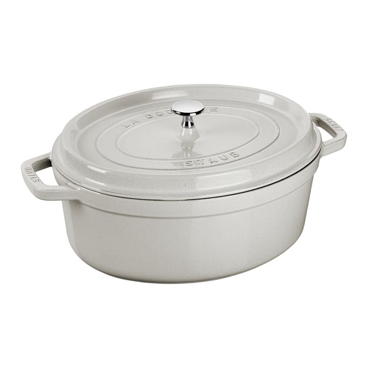 Staub White Truffle gryde oval - 4,2 L - STAUB