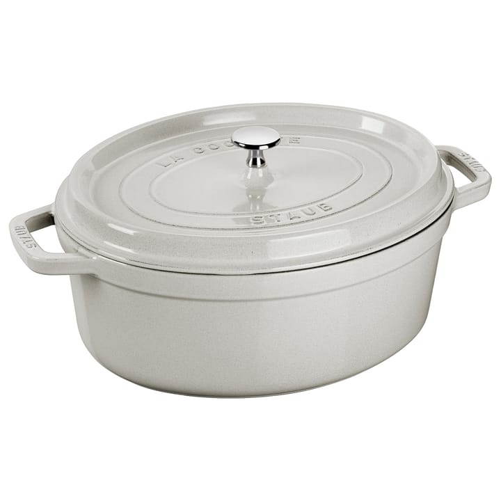 Staub White Truffle gryde oval - 5,5 L - STAUB