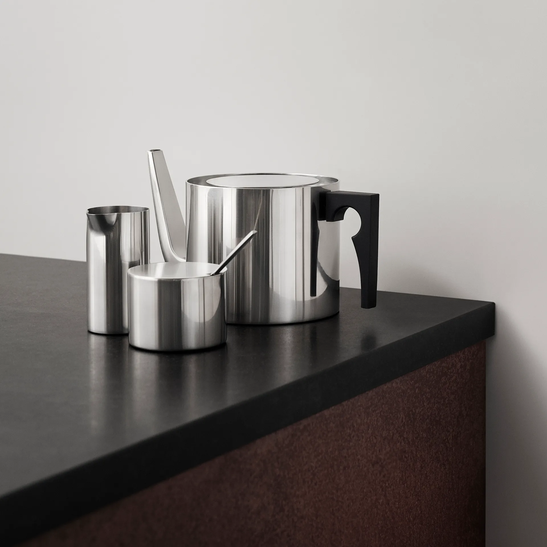 AJ cylinda-line flødekande 15 cl, Rustfri Stelton