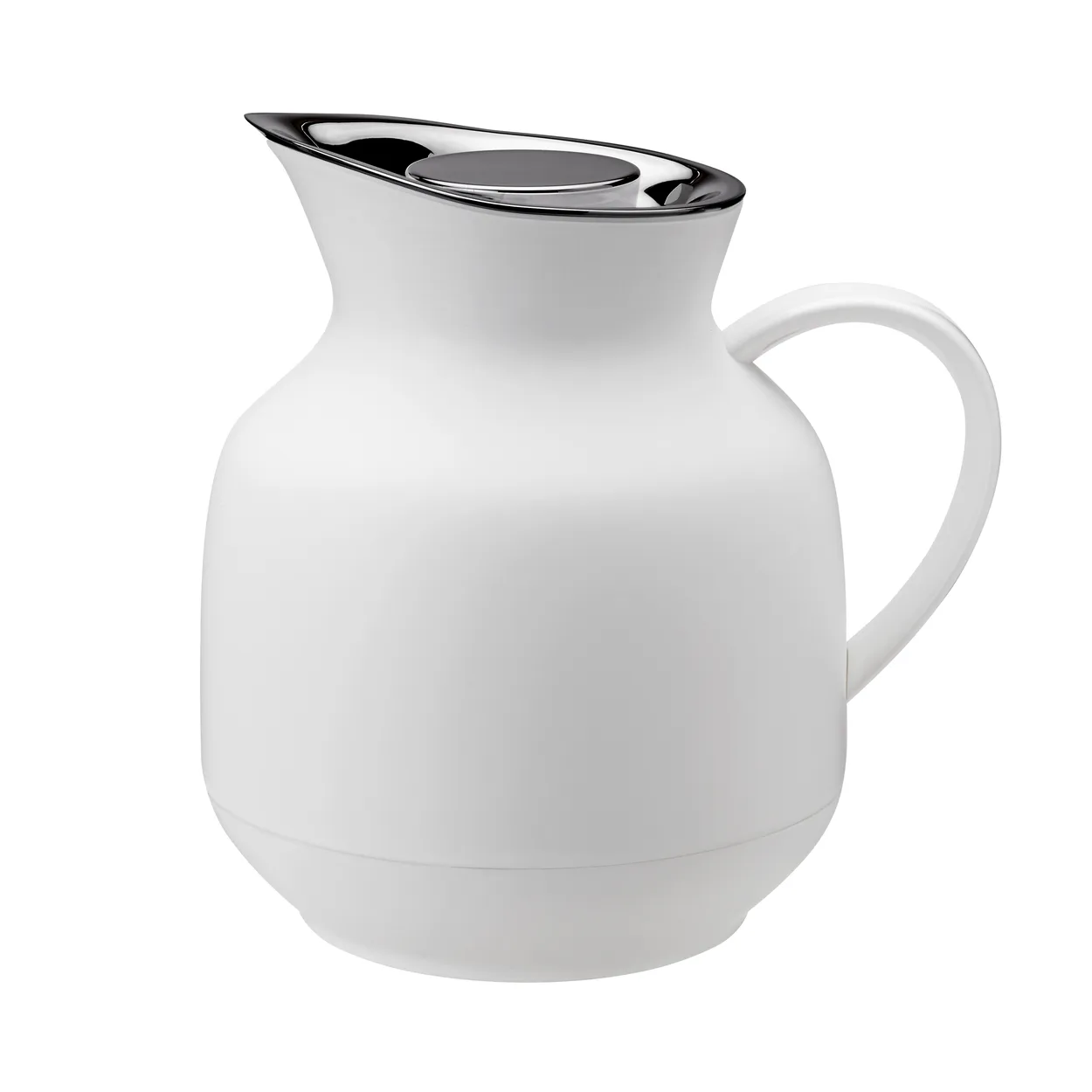 Stelton Amphora termokande te 1 L Soft white
