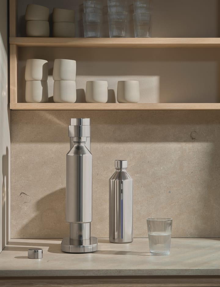 Brus flaske til sodavandsmaskine 1,2 L, Steel Stelton
