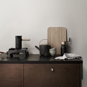 Collar kaffekværn - sort-messing - Stelton