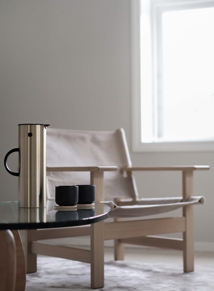 EM77 Stelton termokande 1 l, Brushed brass Stelton