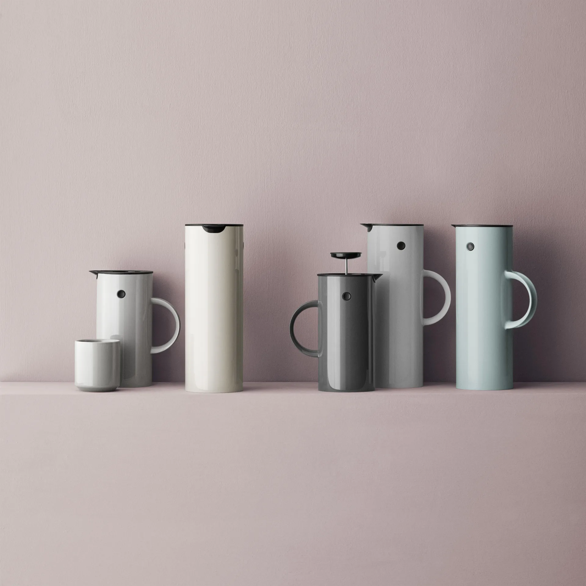 EM77 Stelton termokande 1 l, dusty green (grøn) Stelton