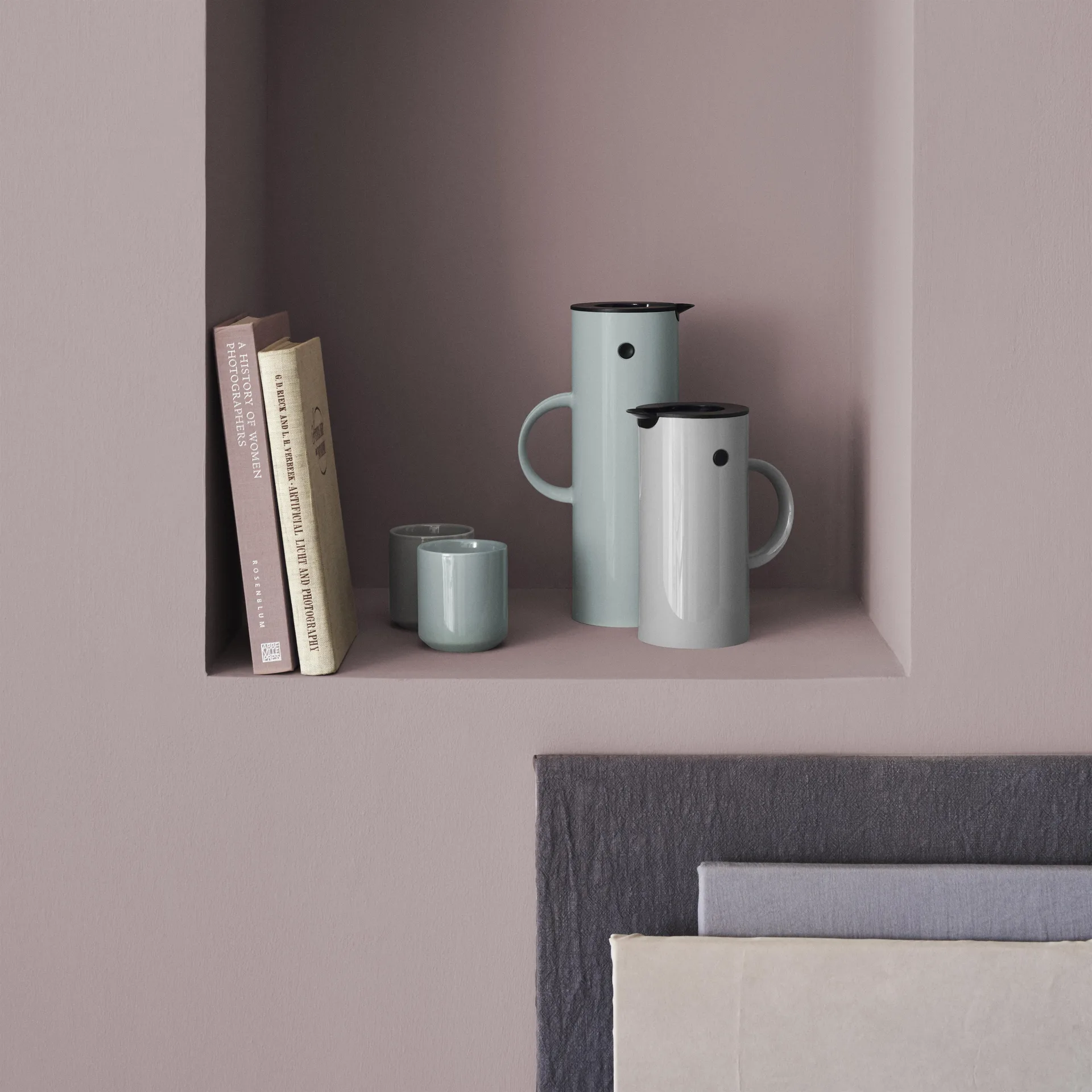 EM77 Stelton termokande 1 l, dusty green (grøn) Stelton