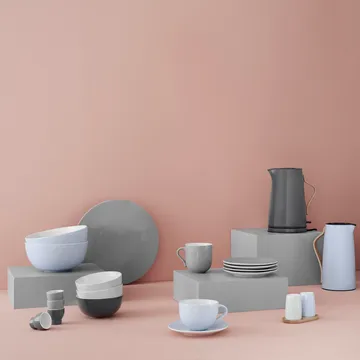 Emma tallerken 2 stk - grå - Stelton