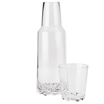 Glacier karaffel med glas - Klar - Stelton