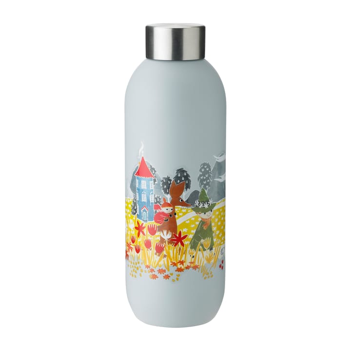 Keep Cool Mumin flaske 0,75 L - Soft sky - Stelton