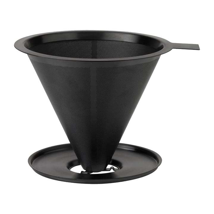 Nohr slow brew finmasket kaffetragt - Black metallic - Stelton