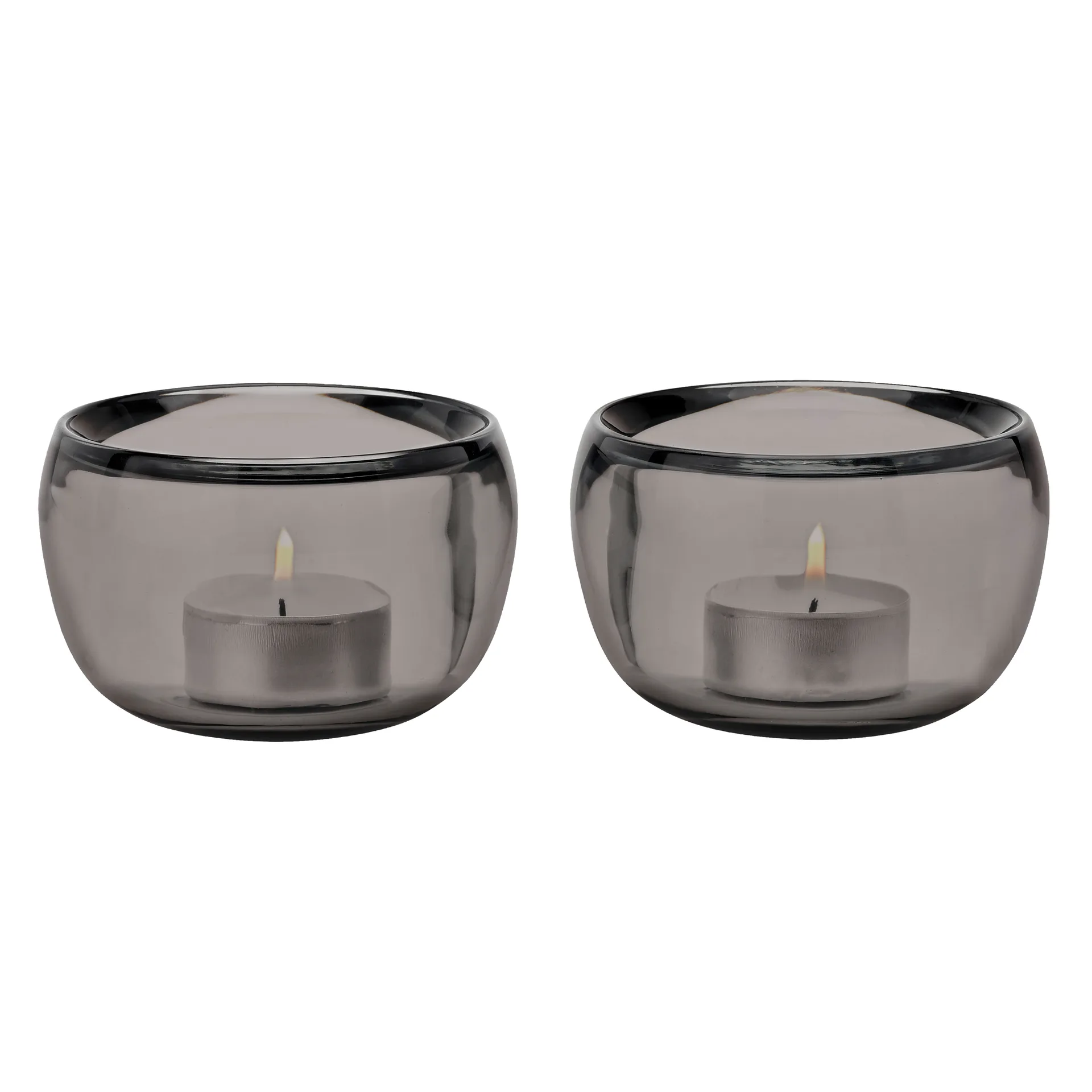 Ora fyrfadsstage 2-pak, Smoke Stelton