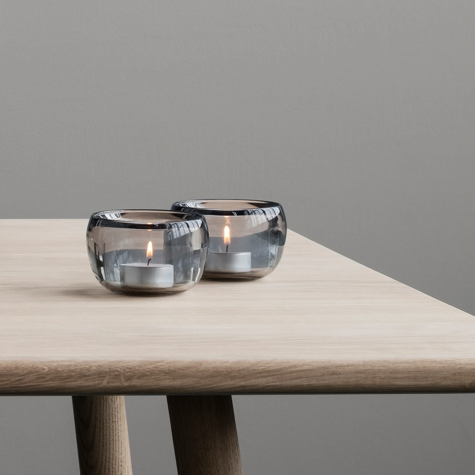 Ora fyrfadsstage 2-pak, Smoke Stelton
