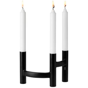 Ora trearmet lysestage - Sort - Stelton