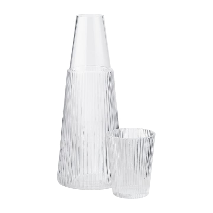 Pilastro karaffel med drikkeglas - Clear - Stelton