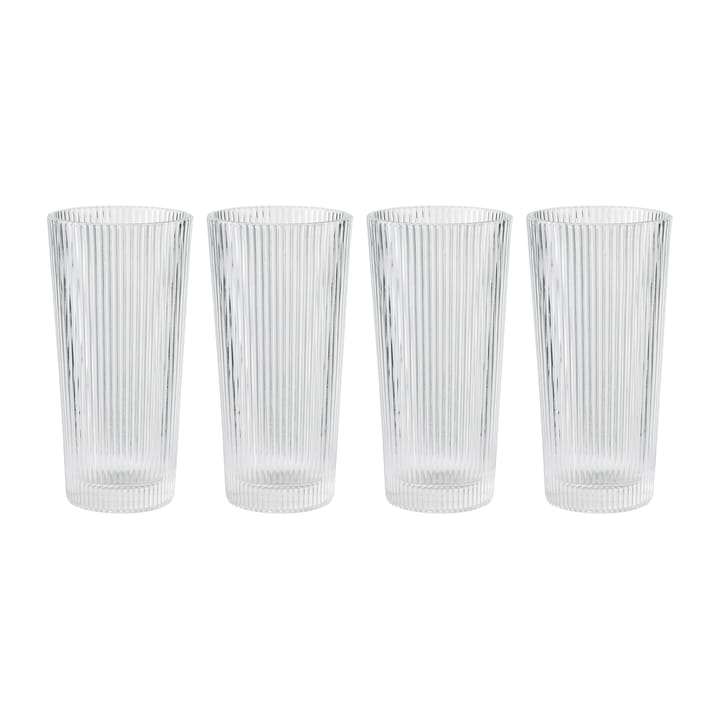 Pilastro long drink glas 30 cl 4-pak - Clear - Stelton