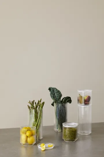 Pilastro opbevaringskrukke clear - 0,6 l - Stelton