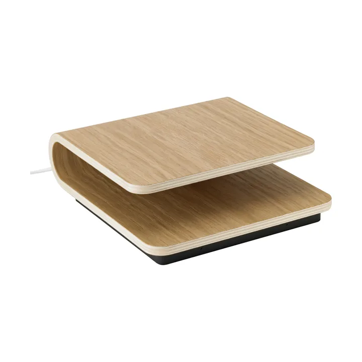Ro trådløs oplader - Oak - Stelton