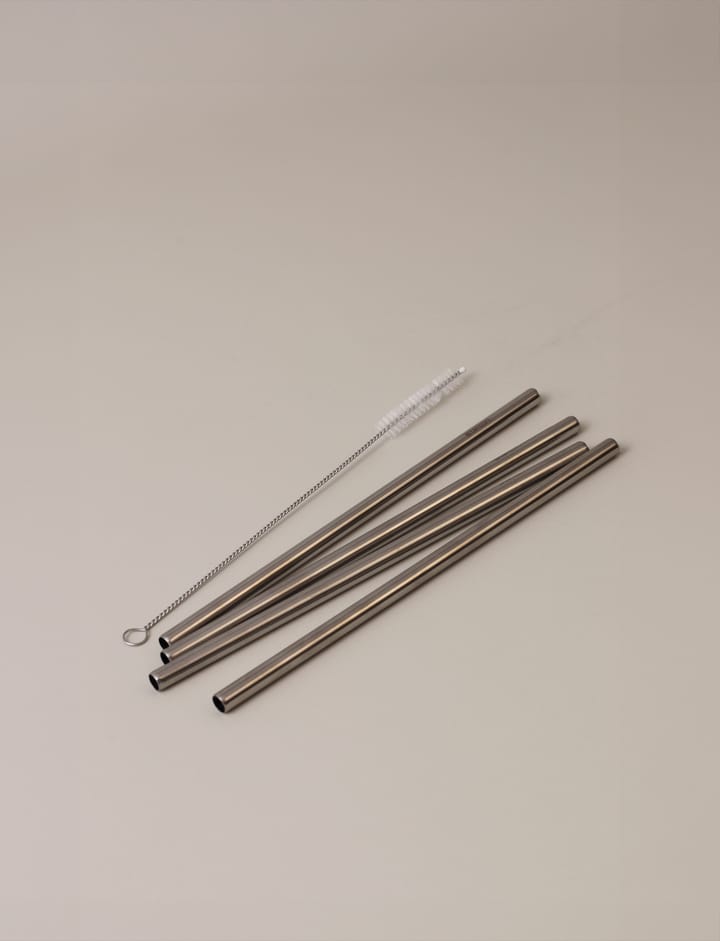 Stelton genanvendelige sugerør 4-pak, Steel Stelton