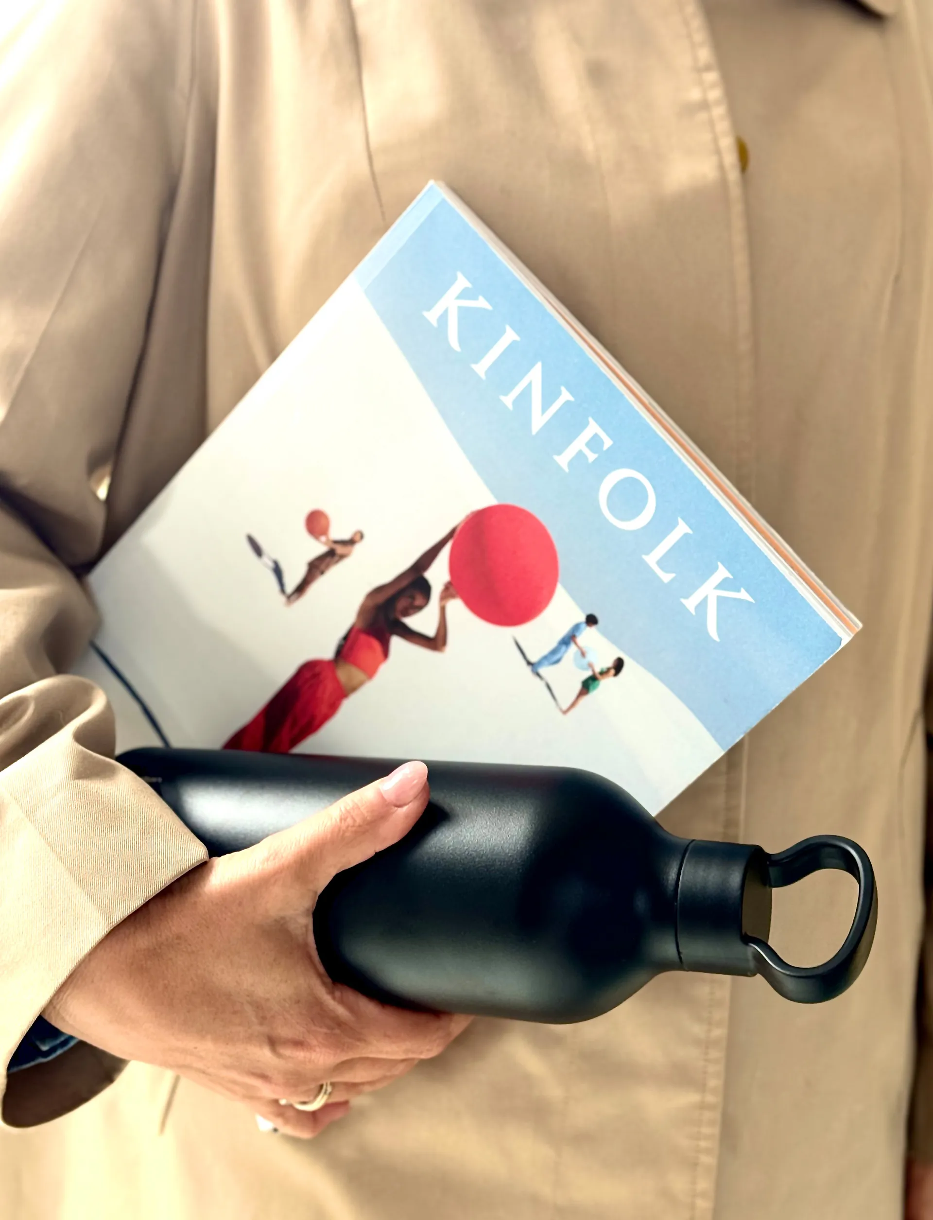 Tabi termoflaske 1 L, Black Stelton