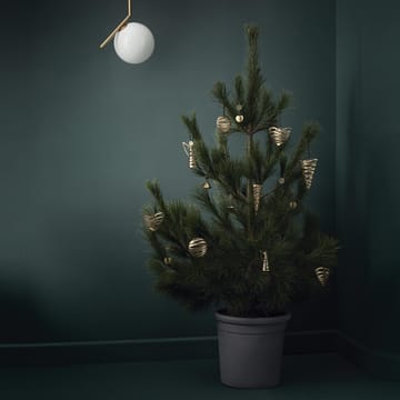 Tangle jule-ornament lille - hjerte - Stelton