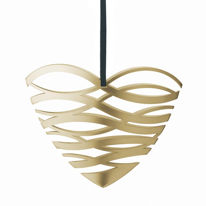 Tangle jule-ornament stor - hjerte - Stelton