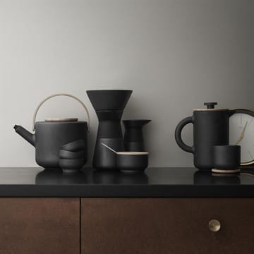 Theo stempelkande - sort - Stelton