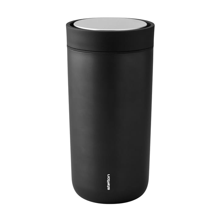 To Go Click krus 0.4 l - Black metallic - Stelton