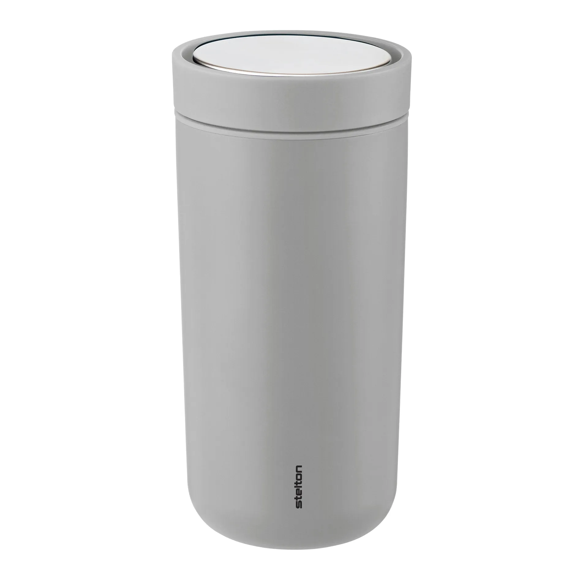 To Go Click krus 0.4 l, Mat light grey Stelton