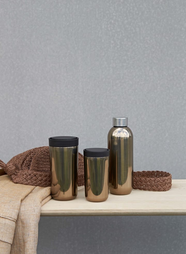 To Go Click krus 20 cl, Dark gold Stelton
