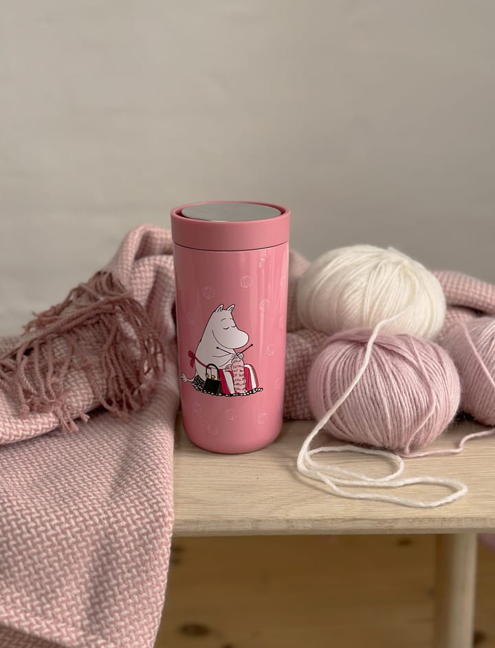 To Go Click Mumin krus 0,2 L - Moomin knitting - Stelton