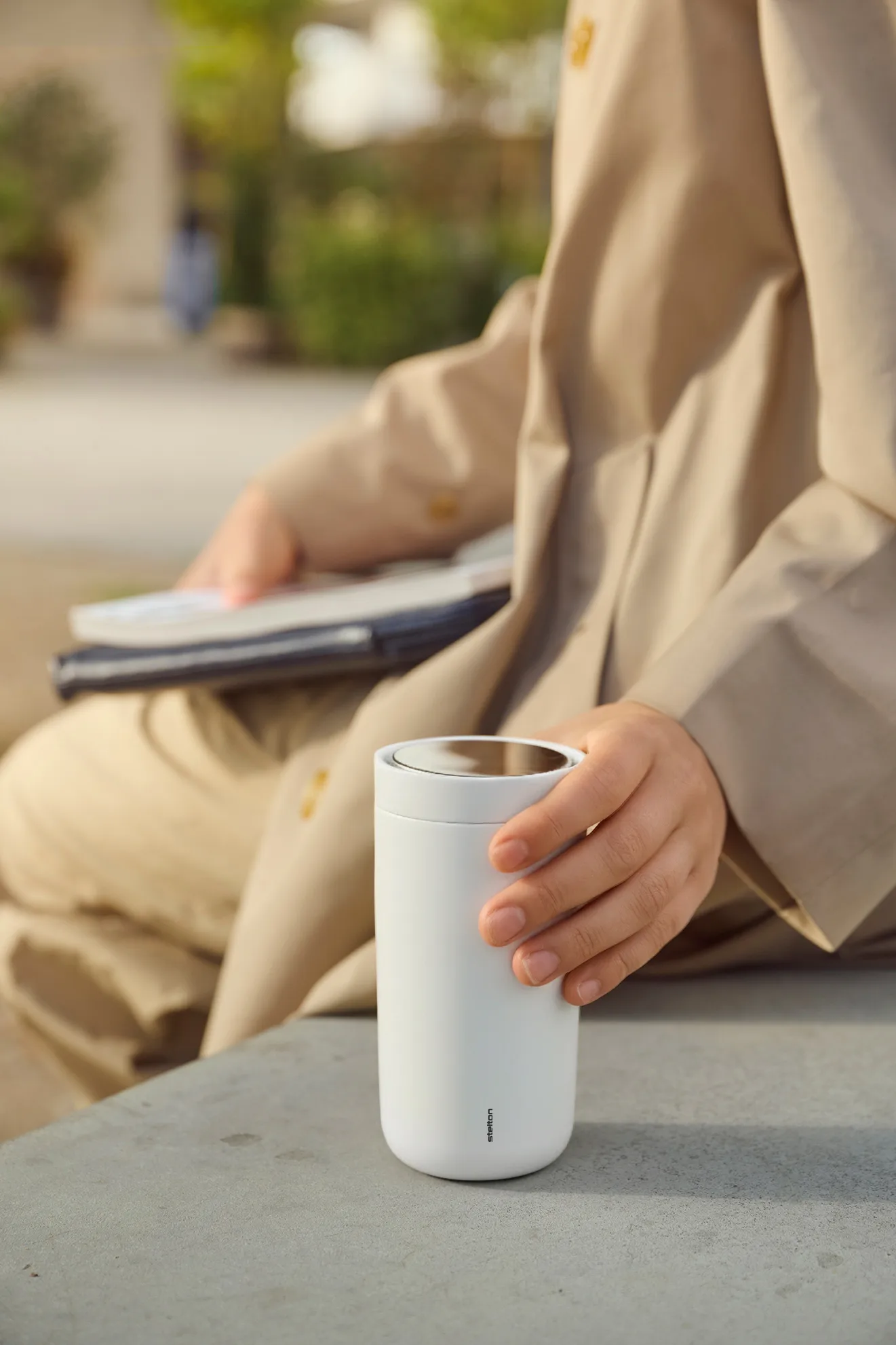 To Go Click termokrus 0,2 l, Soft chalk Stelton