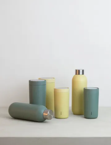 To Go Click termokrus 0.4 l - Mellow yellow - Stelton