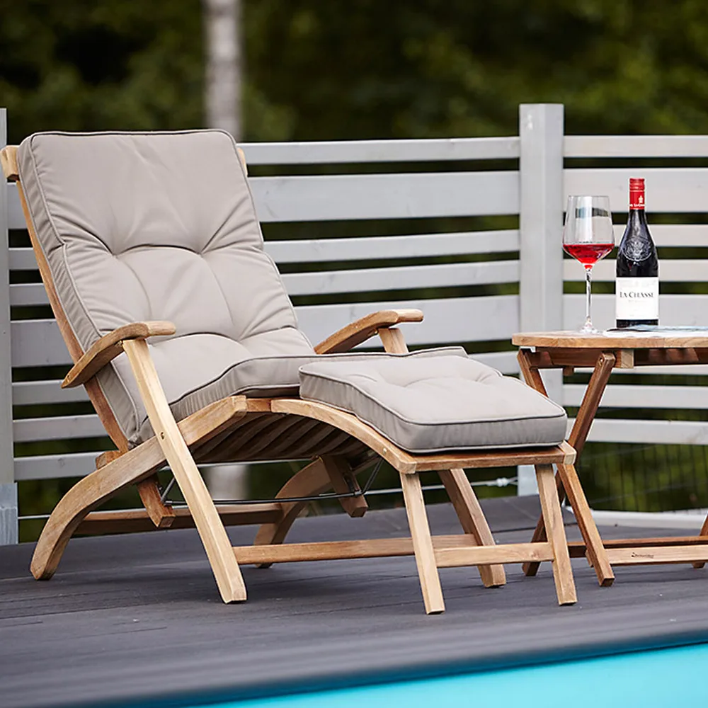 Lobby/SAL hynde til dækstol, Taupe (beige) Stockamöllan