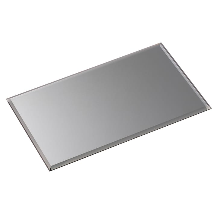 Nagel glasplade rectangular - Smoked black - STOFF