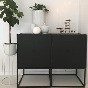 Nagel lysestage - krom - STOFF
