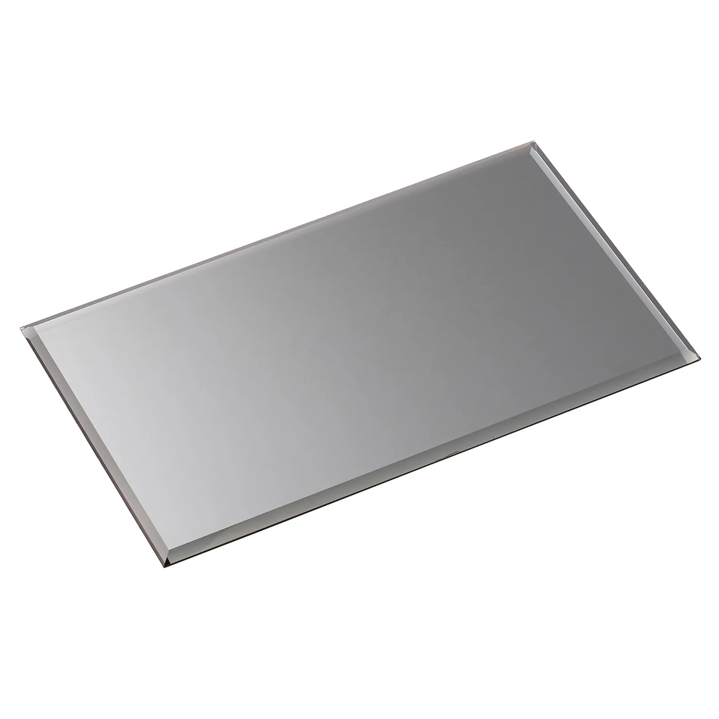 Nagel glasplade rectangular, Smoked black STOFF Nagel