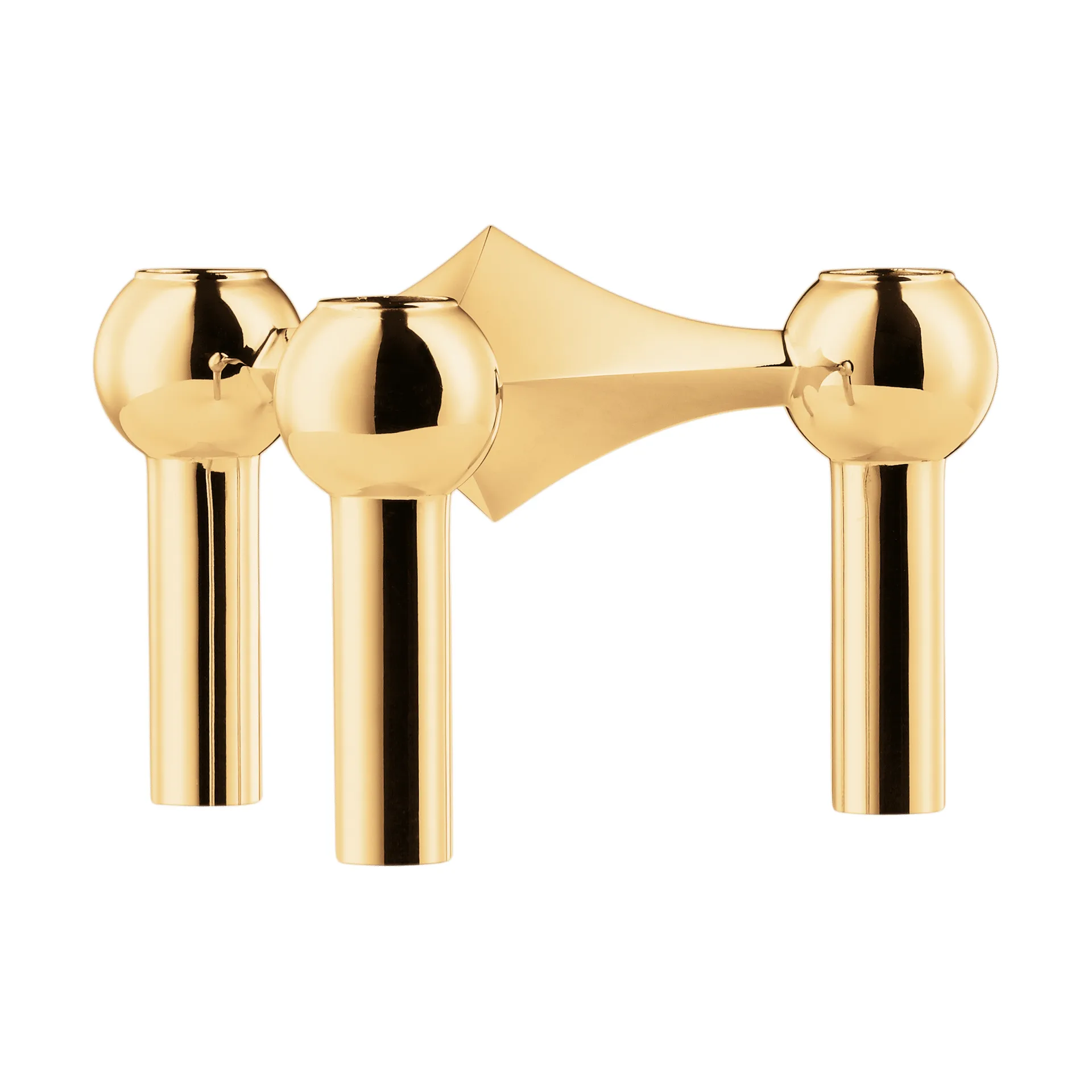 STOFF Nagel Nagel lysestage messing